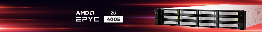 AMD® EPYC™ 4005 Serie 2U-Server