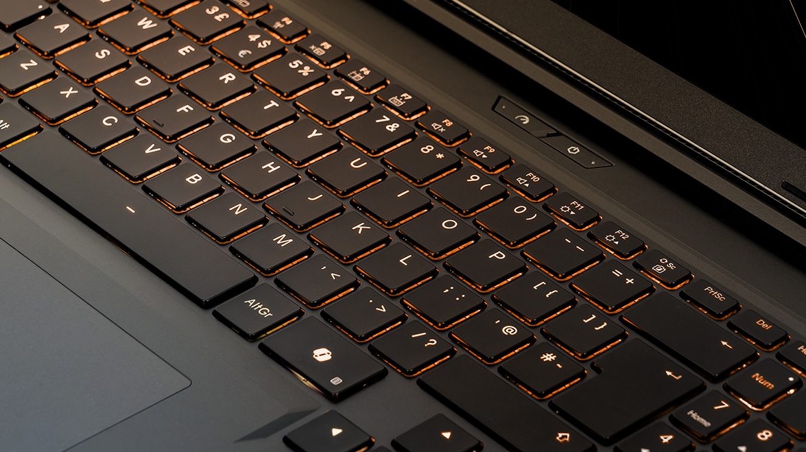 Gaming Laptop multi colour keyboard