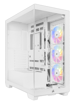 White Gaming PC Case