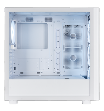 White Gaming PC Case